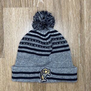 FIU Gray and Black Beanie Florida International University Golden Panthers